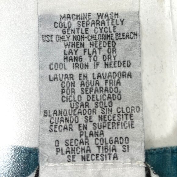 Lots of Love by Speechless Small Blue Cotton Dress/Top Short Sleeve Turquoise - Picture 6 of 9